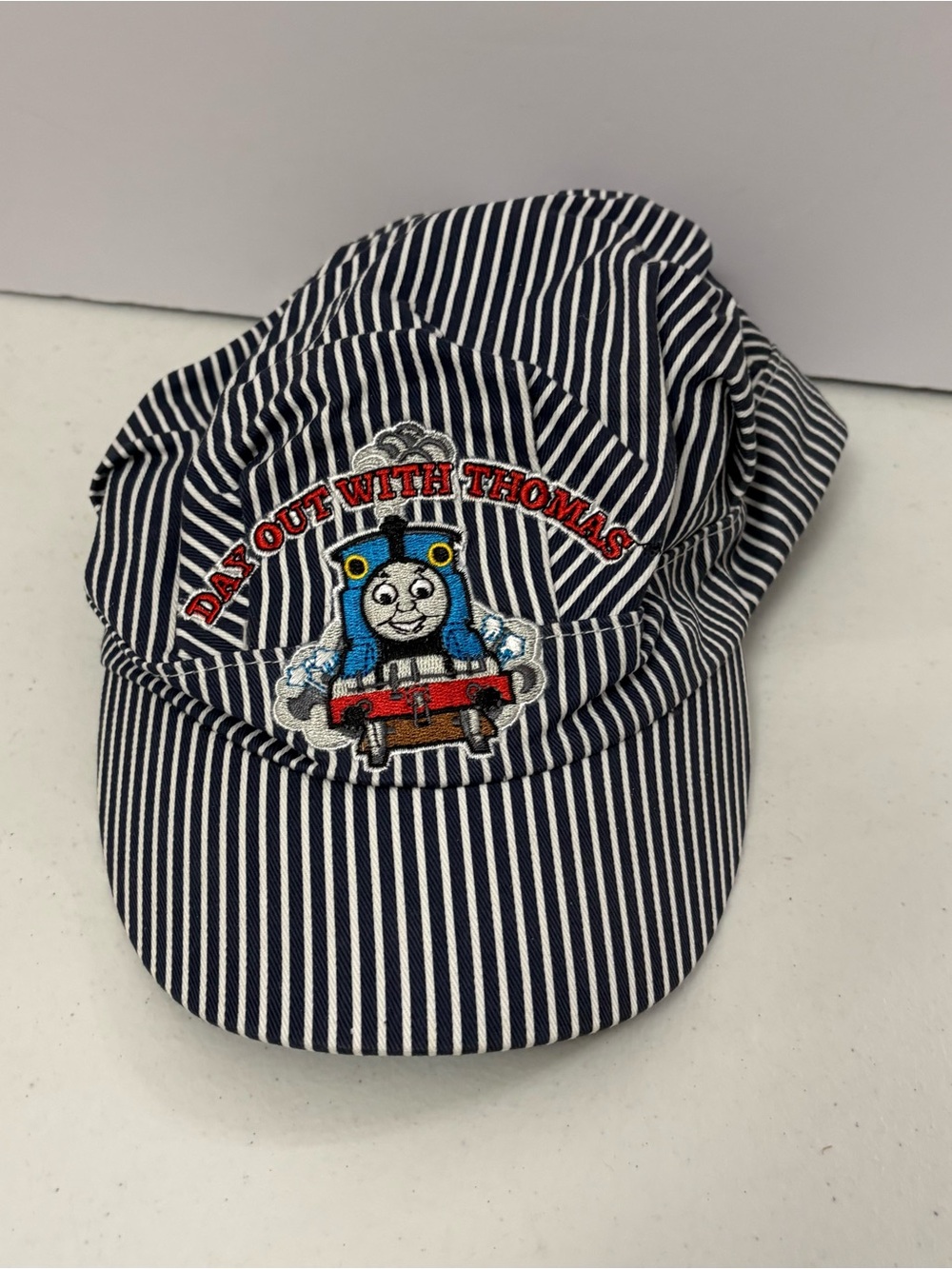 DAY OUT WITH THOMAS The TRAIN HAT CONDUCTOR ENGINEER CAP EMBROIDERED PATCH